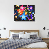 Butterfly Girl Canvas Afdruk (Insitu (Slaapkamer))