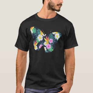 Butterfly Girl die van botervliegen houdt T-shirt