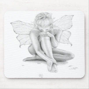 Butterfly Girl Mousepad Muismat