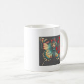 Butterfly Girl - Only Talking to Butterflies Koffiemok (Voorkant rechts)