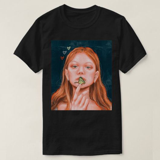 Butterfly Girl T-shirt (Design voorkant)