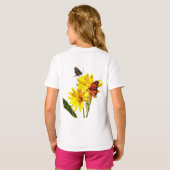 Butterfly Girl T-shirt (Achterkant volledig)