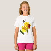 Butterfly Girl T-shirt (Voorkant volledig)