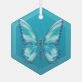 Butterfly Glas Ornament (Voorkant)