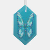 Butterfly Glas Ornament (Voorkant Rechts)
