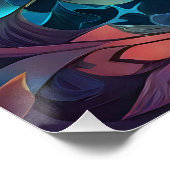 Butterfly-gloed Perfect Poster (Hoek)