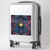 Butterfly-gloed Sticker (Koffer)