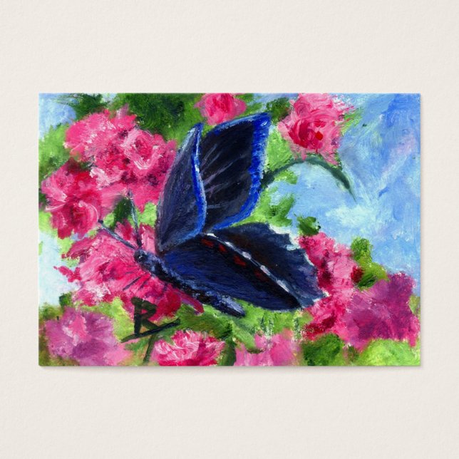 Butterfly Glory Aceo Art Kaart (Voorkant)
