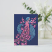 Butterfly Goddess Briefkaart (Staand voorkant)