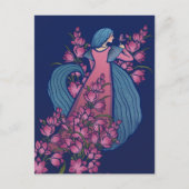 Butterfly Goddess Briefkaart (Voorkant)