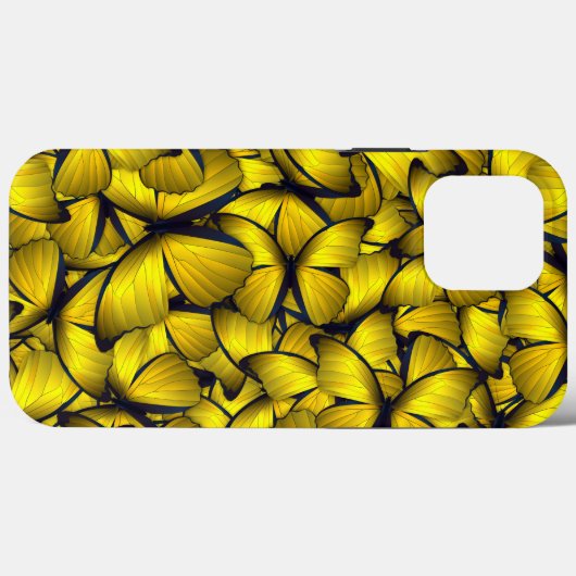 Butterfly Gold iPhone | Butterfly iPhone Case-Mate Case-Mate iPhone Case (Achterkant (horizontaal))