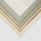  Butterfly Gold Lijst Frans Postmark Craft Tissuepapier (Detail)