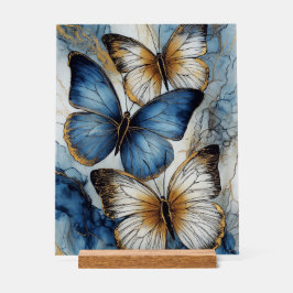Butterfly grace acryl bord