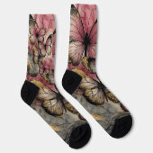 Butterfly grace Crew Socks Sokken (Rechts)