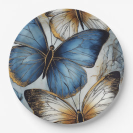 Butterfly grace papieren bordje