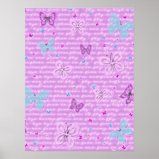 BUTTERFLY GRACE POSTER (Voorkant)