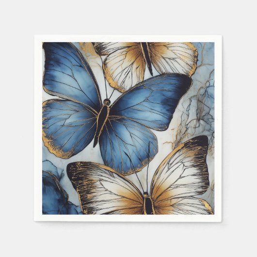 Butterfly grace servet (Voorkant)