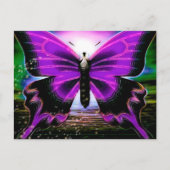 Butterfly graffitis briefkaart (Voorkant)