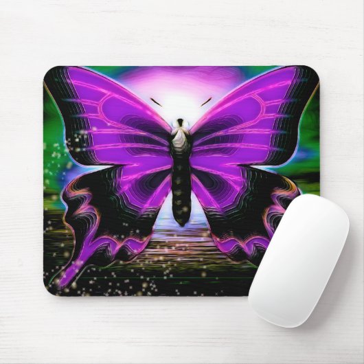Butterfly graffitis muismat (Met muis)