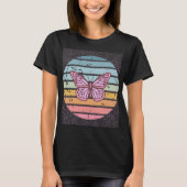 "Butterfly" grafisch T-shirt | stijlvol (Voorkant)