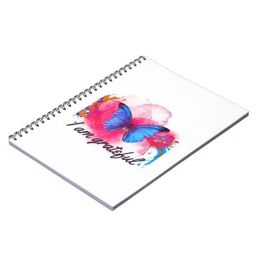 Butterfly Gratitude Journal Notitieboek (Linkerzijde)