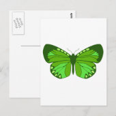 Butterfly Greens Briefkaart (Voorkant / Achterkant)