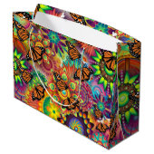 Butterfly Groot Cadeauzakje (Achterkant Gekanteld)