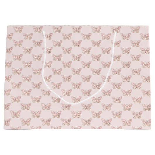 Butterfly Grote Geschenktas Groot Cadeauzakje (Voorkant)