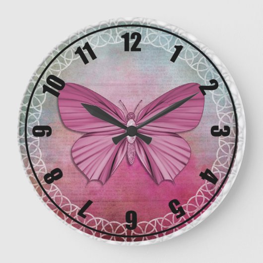 Butterfly Grote Klok (Voorkant)