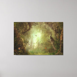 Butterfly Grove Ingewikkeld Canvas