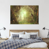 Butterfly Grove Ingewikkeld Canvas (Insitu (Slaapkamer))