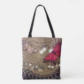 Butterfly Gypsy Scarf Tote Bag (Achterkant)
