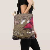 Butterfly Gypsy Scarf Tote Bag (Dichtbij)