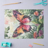 Butterfly  Hand Schrijven Letter Decoupage Tissuepapier (Craft)