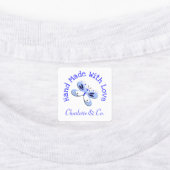 Butterfly Handgemaakt met liefdesproduct op maat Labels (Aangebracht)