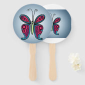 Butterfly Handwaaier (Voorkant en achterkant)