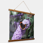 Butterfly Hangend Wandkleed (Gebogen)