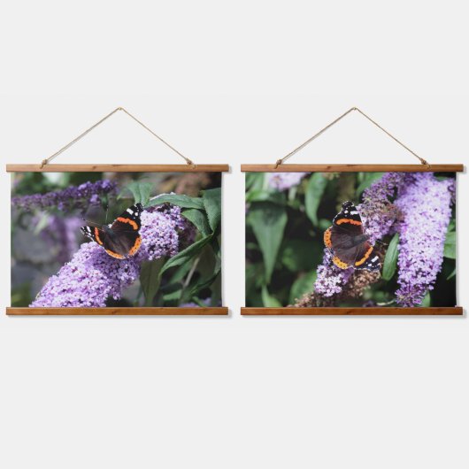 Butterfly Hangend Wandkleed (Dubbel)