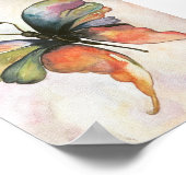 Butterfly Happiness Premium Canvas Poster (5 x 7) (Hoek)