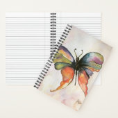 Butterfly Happiness Spiral-Notitieboek Notitieboek (Binnen)