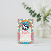 Butterfly Harmony Yoga Holistische Wellness Visitekaartje (Staand voorkant)