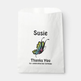 Butterfly Hartelijk dank Bedankzakje