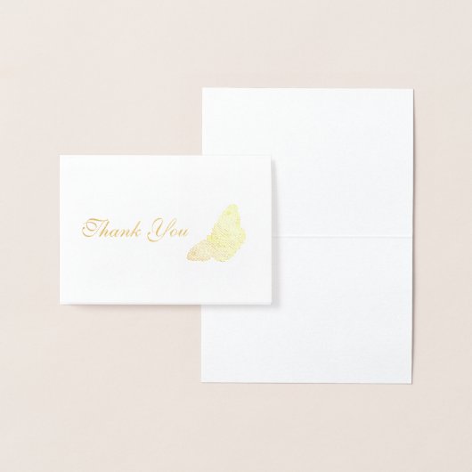 Butterfly - Hartelijk dank Folie Kaarten (Display)