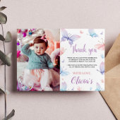 Butterfly Hartelijk dank! Kaart Garden Party