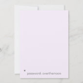 *~* Butterfly Heart AR6 QR WEDDING BESPAAR DE DATU Kaart (Achterkant)