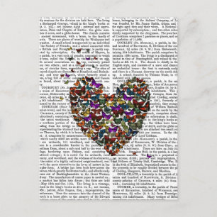 Butterfly Heart Briefkaart