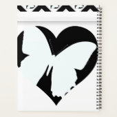Butterfly Heart Cook Bake Saute Planner (Achterkant)
