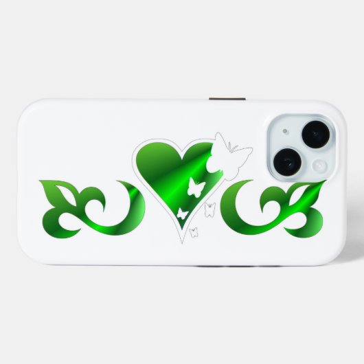 Butterfly Heart en Lily Rainbowart Case-Mate iPhone Case (Achterkant (horizontaal))
