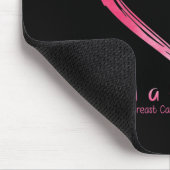 Butterfly Heart I'm a Survivor Breast Cancer AWare Muismat (Hoek)