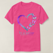 Butterfly Heart I'm a Survivor Suicide Prevention T-shirt (Design voorkant)